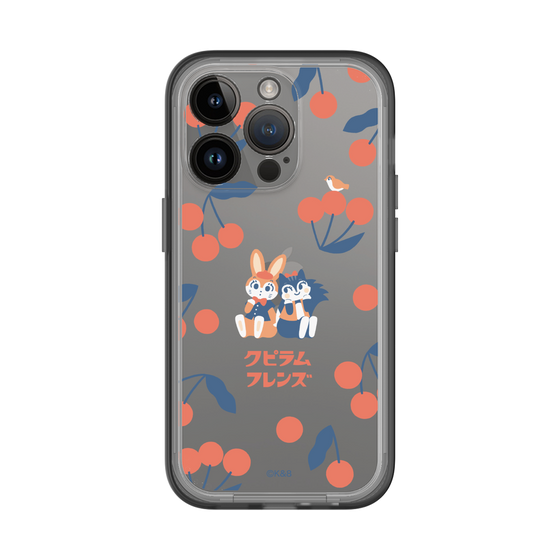 Slim Protection Premium Case［ Kuppyramu Friends - Cherry ］