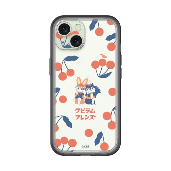 Slim Protection Premium Case［ Kuppyramu Friends - Cherry ］
