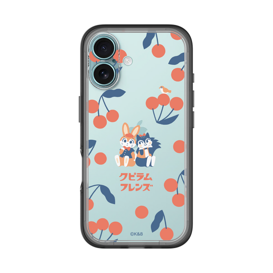 Slim Protection Premium Case［ Kuppyramu Friends - Cherry ］