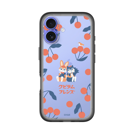 Slim Protection Premium Case［ Kuppyramu Friends - Cherry ］