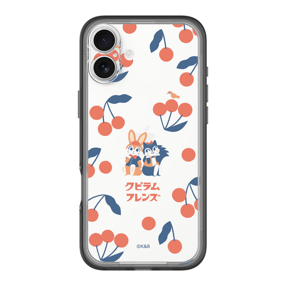 Slim Protection Premium Case［ Kuppyramu Friends - Cherry ］