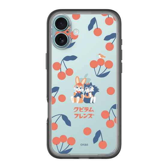 Slim Protection Premium Case［ Kuppyramu Friends - Cherry ］
