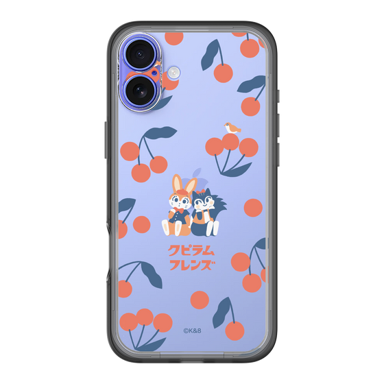 Slim Protection Premium Case［ Kuppyramu Friends - Cherry ］
