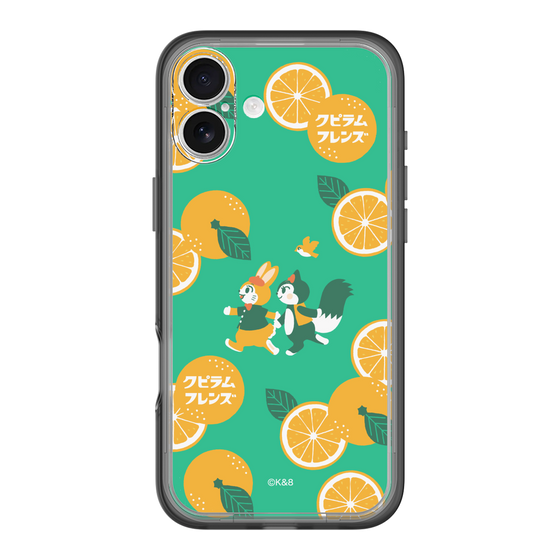 Slim Protection Premium Case［ Kuppyramu Friends - Orange ］