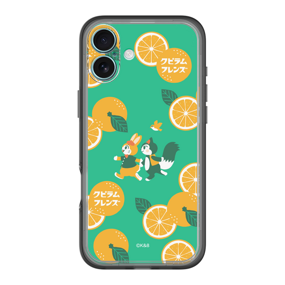 Slim Protection Premium Case［ Kuppyramu Friends - Orange ］