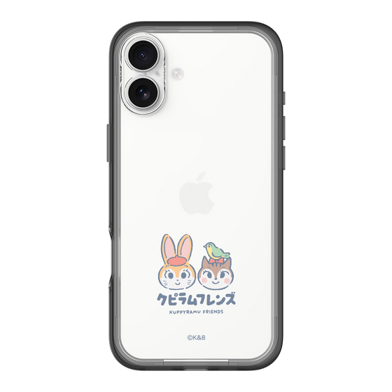Slim Protection Premium Case［ Kuppyramu Friends - Logo - Nakayoshi  ］