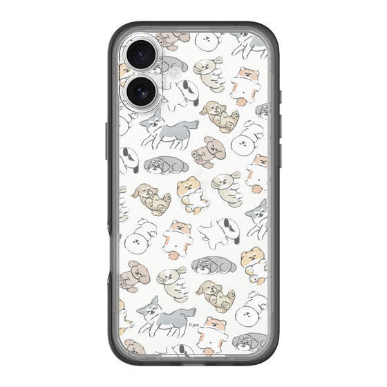 Slim Protection Premium Case［ Hello, It's Dog - Nap ］