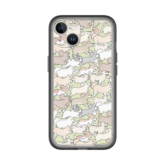 Slim Protection Premium Case［ Hello, It's Dog - Full of Dogs ］