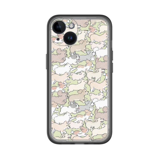 Slim Protection Premium Case［ Hello, It's Dog - Full of Dogs ］
