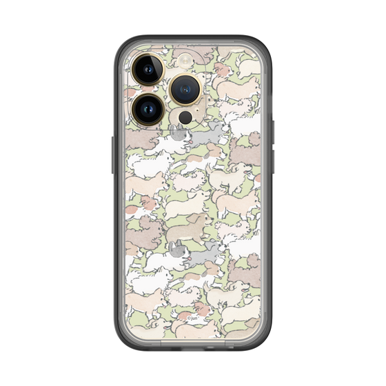 Slim Protection Premium Case［ Hello, It's Dog - Full of Dogs ］