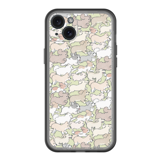 Slim Protection Premium Case［ Hello, It's Dog - Full of Dogs ］
