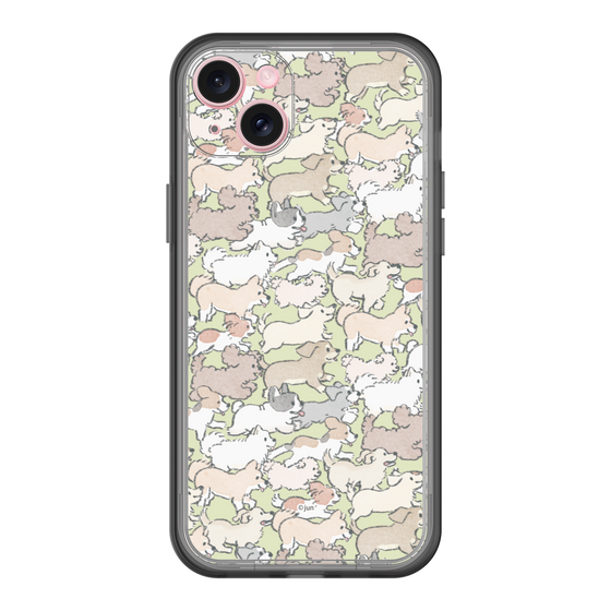 Slim Protection Premium Case［ Hello, It's Dog - Full of Dogs ］