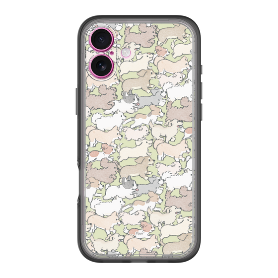 Slim Protection Premium Case［ Hello, It's Dog - Full of Dogs ］