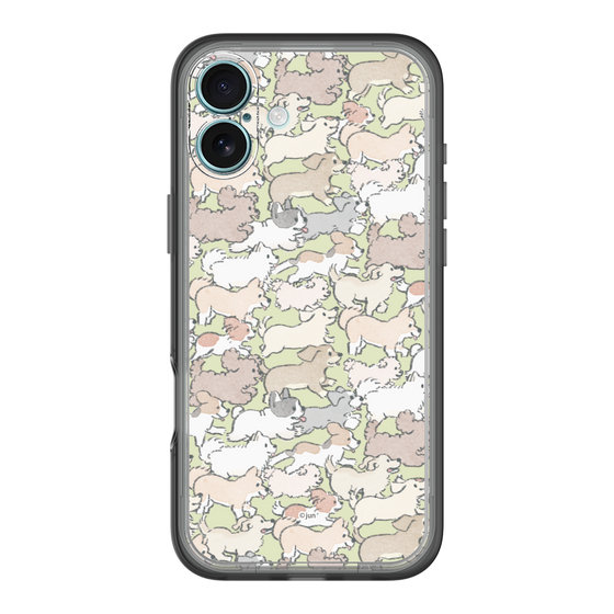 Slim Protection Premium Case［ Hello, It's Dog - Full of Dogs ］