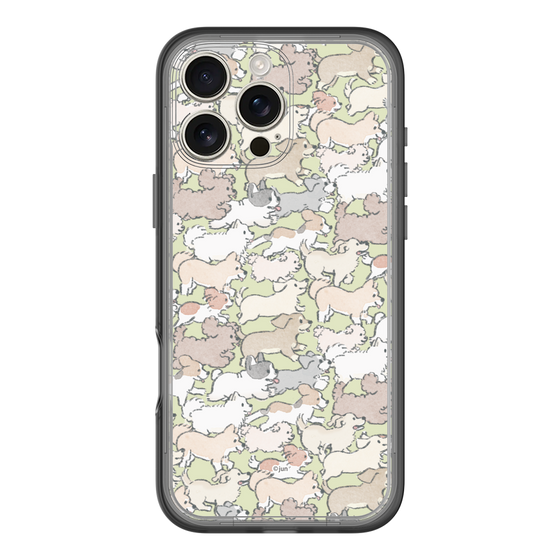 Slim Protection Premium Case［ Hello, It's Dog - Full of Dogs ］
