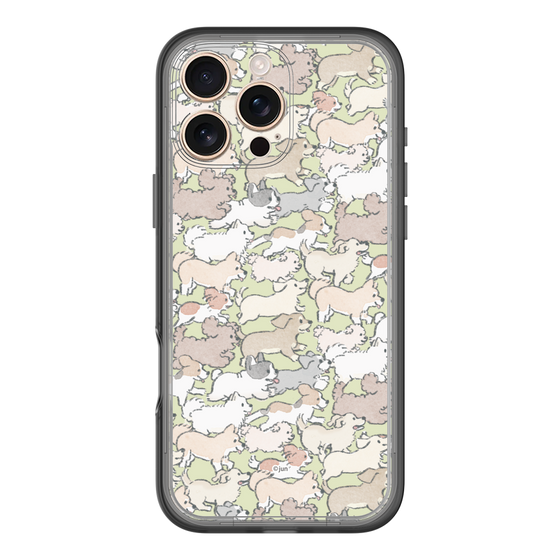 Slim Protection Premium Case［ Hello, It's Dog - Full of Dogs ］