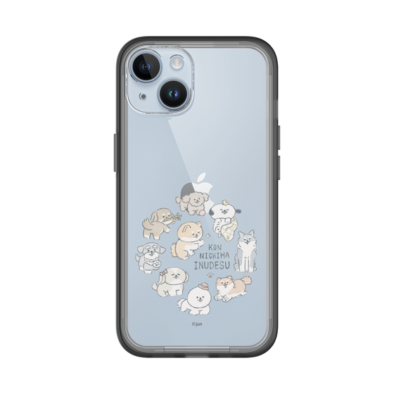 Slim Protection Premium Case［ Hello, It's Dog - All Together - Clear ］