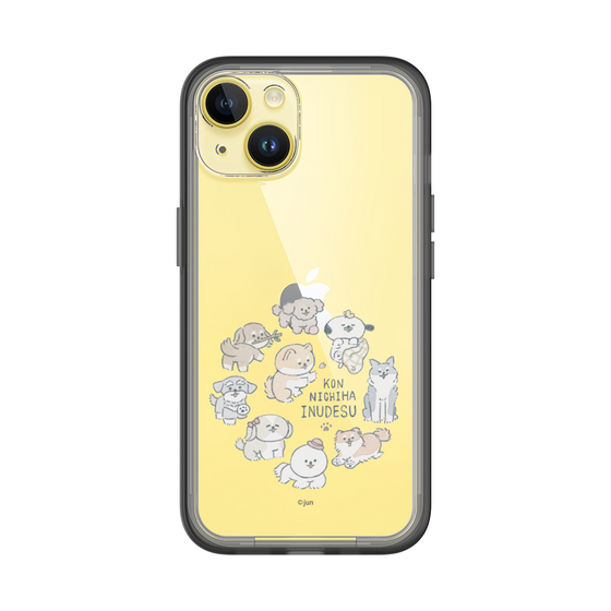 Slim Protection Premium Case［ Hello, It's Dog - All Together - Clear ］