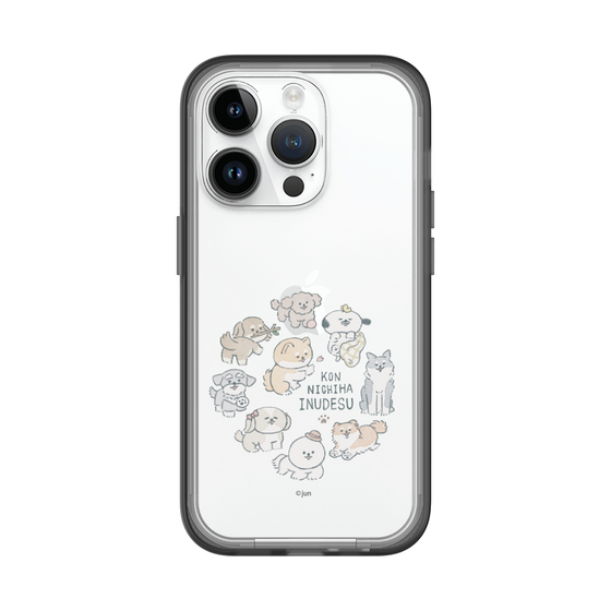 Slim Protection Premium Case［ Hello, It's Dog - All Together - Clear ］