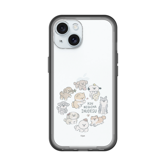 Slim Protection Premium Case［ Hello, It's Dog - All Together - Clear ］