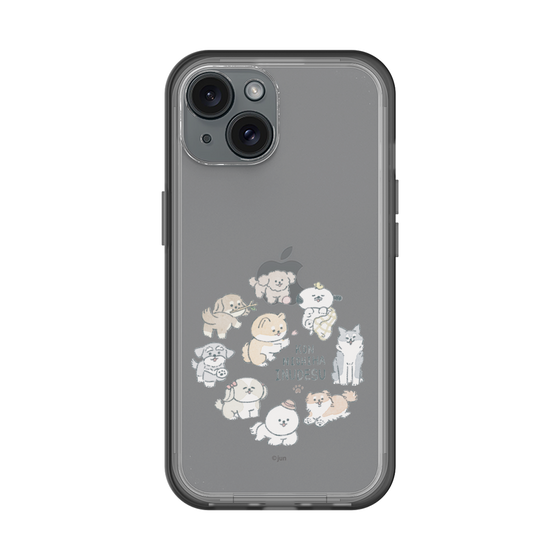 Slim Protection Premium Case［ Hello, It's Dog - All Together - Clear ］