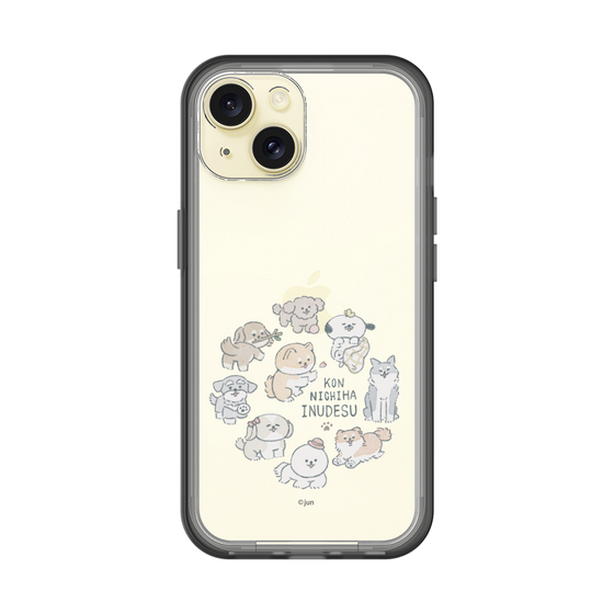 Slim Protection Premium Case［ Hello, It's Dog - All Together - Clear ］