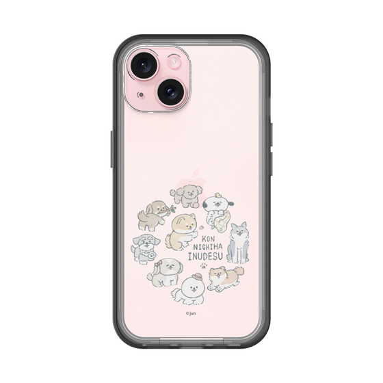 Slim Protection Premium Case［ Hello, It's Dog - All Together - Clear ］