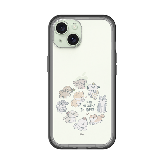 Slim Protection Premium Case［ Hello, It's Dog - All Together - Clear ］