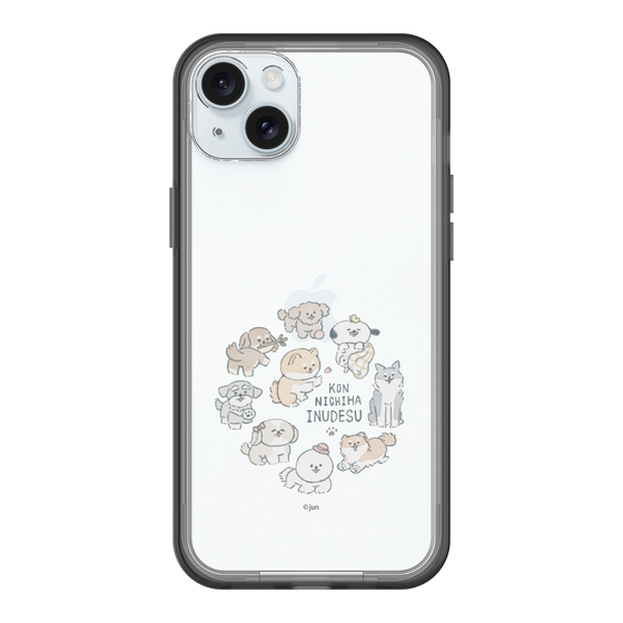 Slim Protection Premium Case［ Hello, It's Dog - All Together - Clear ］