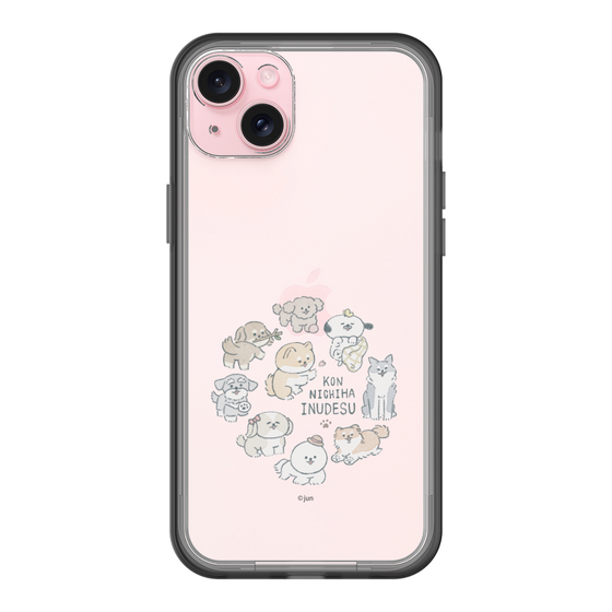 Slim Protection Premium Case［ Hello, It's Dog - All Together - Clear ］