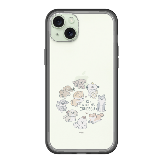Slim Protection Premium Case［ Hello, It's Dog - All Together - Clear ］