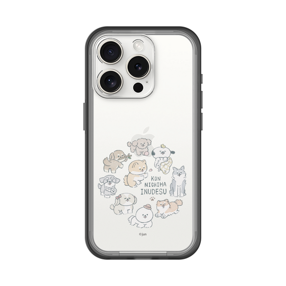 Slim Protection Premium Case［ Hello, It's Dog - All Together - Clear ］