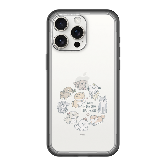 Slim Protection Premium Case［ Hello, It's Dog - All Together - Clear ］