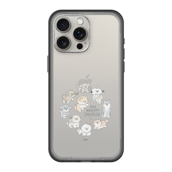 Slim Protection Premium Case［ Hello, It's Dog - All Together - Clear ］