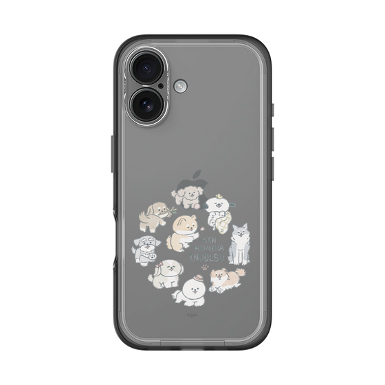 Slim Protection Premium Case［ Hello, It's Dog - All Together - Clear ］