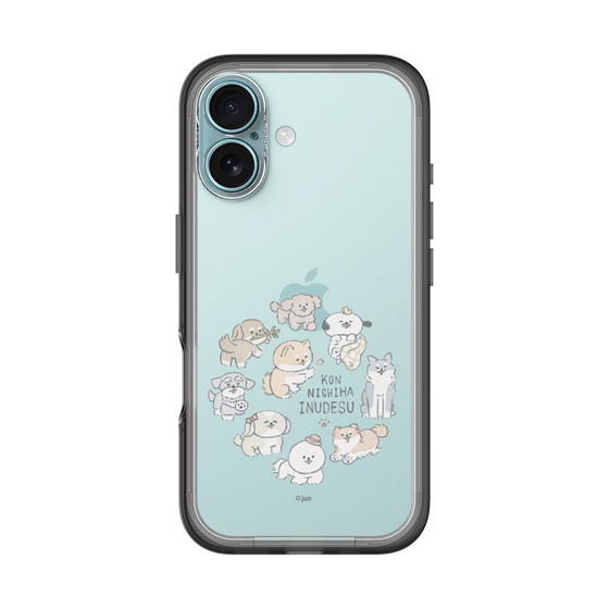 Slim Protection Premium Case［ Hello, It's Dog - All Together - Clear ］