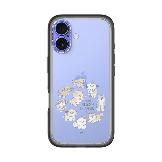 Slim Protection Premium Case［ Hello, It's Dog - All Together - Clear ］