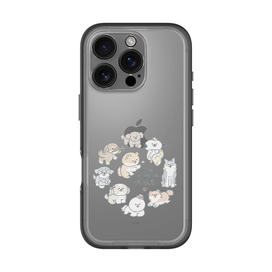 Slim Protection Premium Case［ Hello, It's Dog - All Together - Clear ］