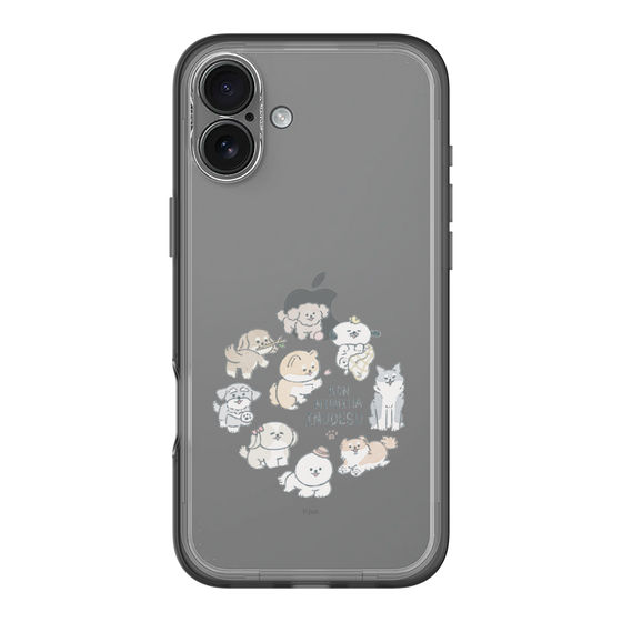 Slim Protection Premium Case［ Hello, It's Dog - All Together - Clear ］