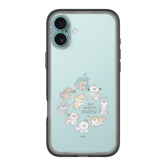 Slim Protection Premium Case［ Hello, It's Dog - All Together - Clear ］
