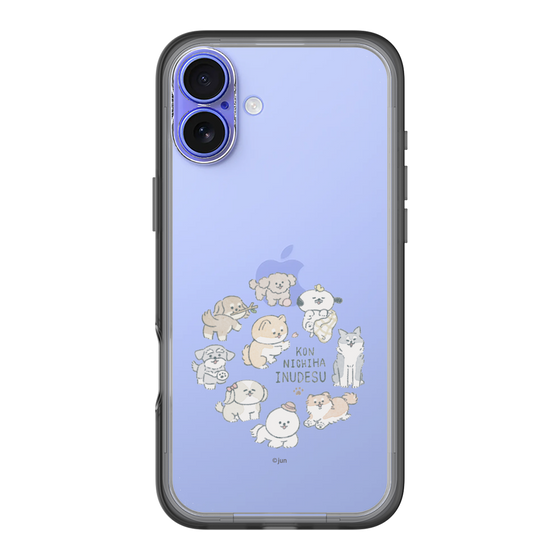Slim Protection Premium Case［ Hello, It's Dog - All Together - Clear ］