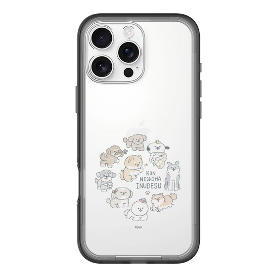 Slim Protection Premium Case［ Hello, It's Dog - All Together - Clear ］