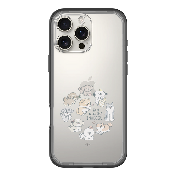 Slim Protection Premium Case［ Hello, It's Dog - All Together - Clear ］