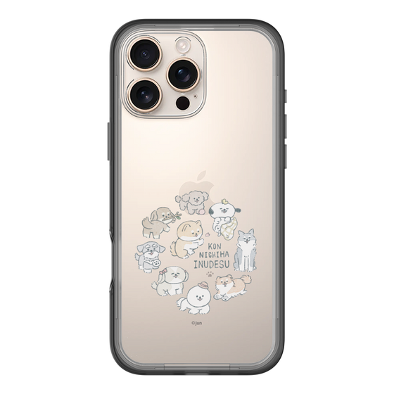 Slim Protection Premium Case［ Hello, It's Dog - All Together - Clear ］