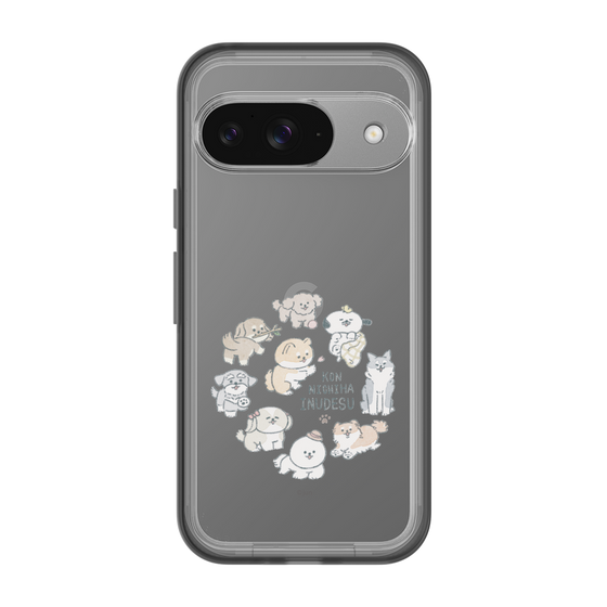 Slim Protection Premium Case［ Hello, It's Dog - All Together - Clear ］