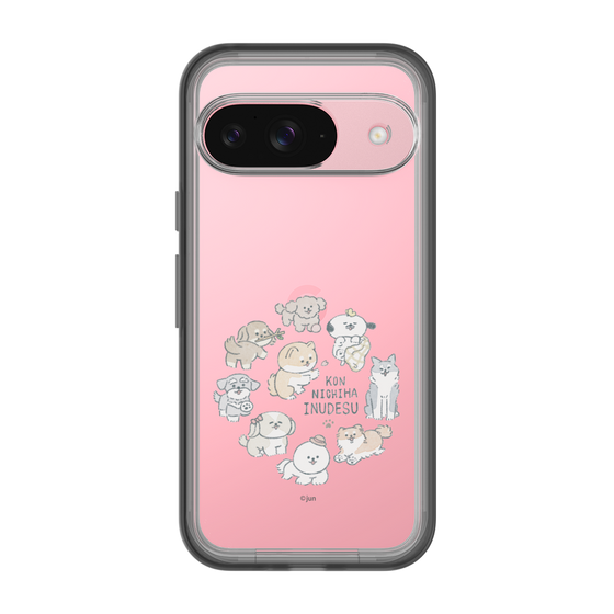 Slim Protection Premium Case［ Hello, It's Dog - All Together - Clear ］