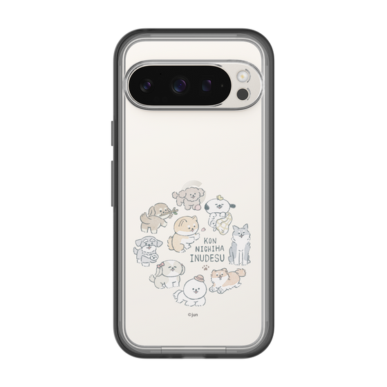 Slim Protection Premium Case［ Hello, It's Dog - All Together - Clear ］