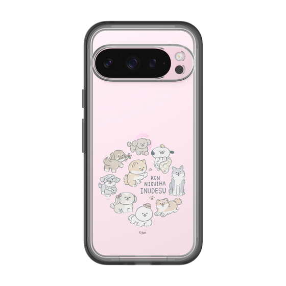 Slim Protection Premium Case［ Hello, It's Dog - All Together - Clear ］