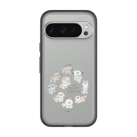 Slim Protection Premium Case［ Hello, It's Dog - All Together - Clear ］