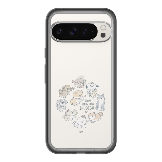 Slim Protection Premium Case［ Hello, It's Dog - All Together - Clear ］